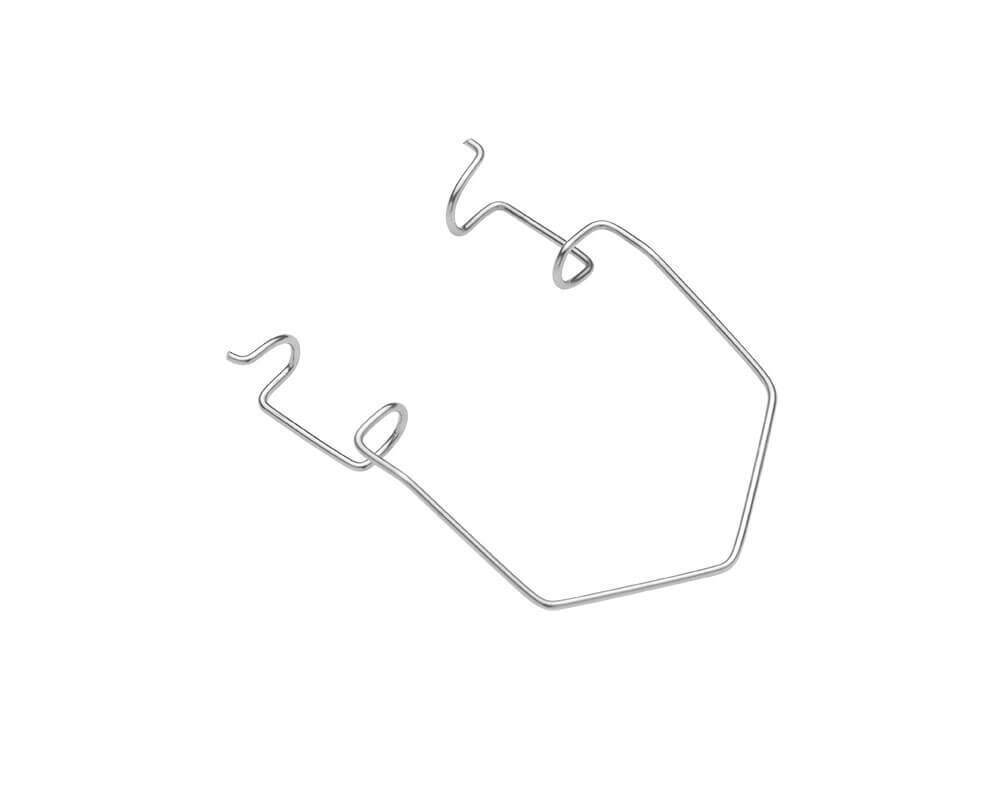 Set of 6 Kratz-Barraquer Eye Speculums, 35 mm Round Blades, Size: Small