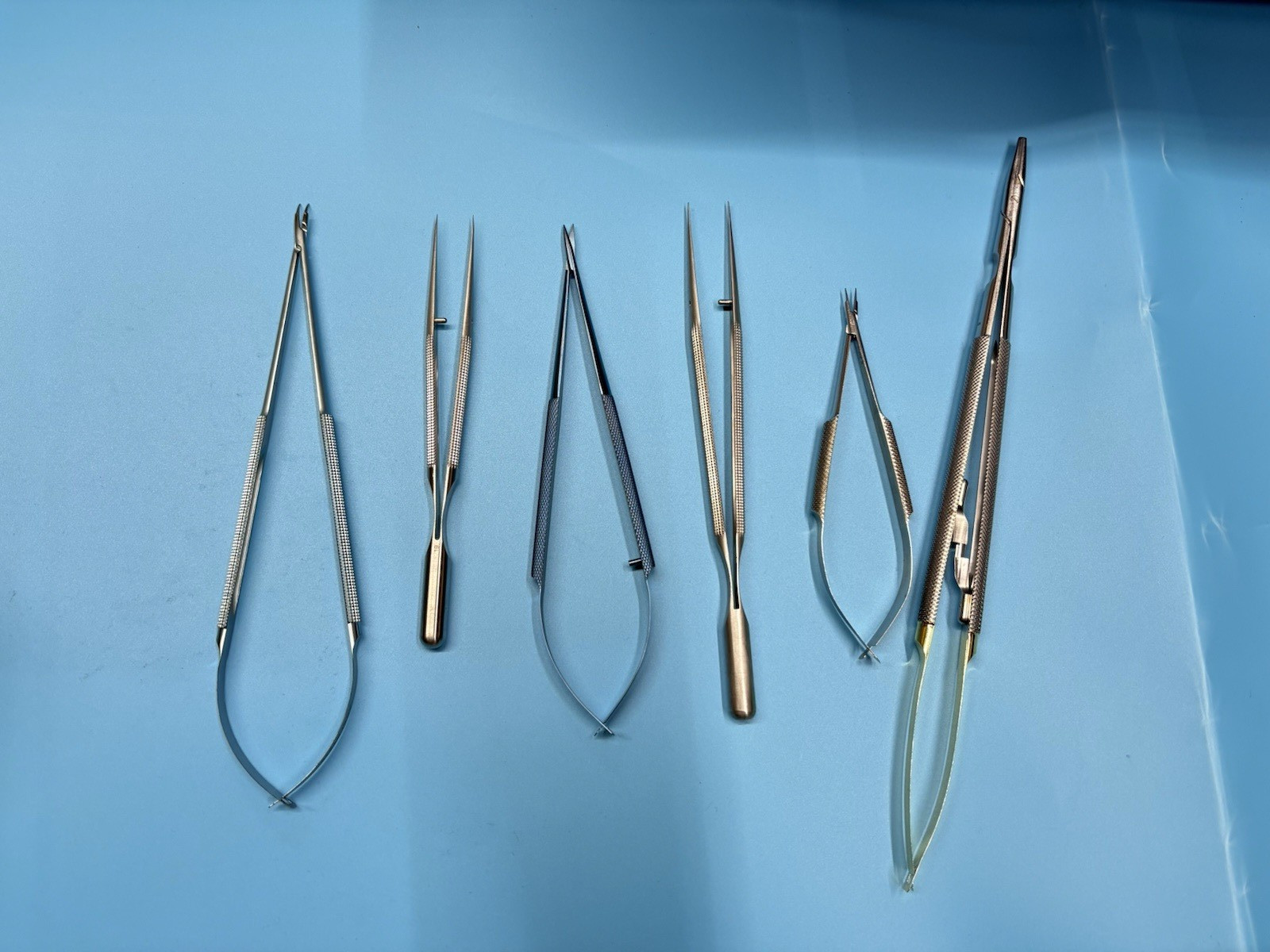 60X Medical Instruments Micro Scissors-Iris Needle Holders Forceps Tweezers