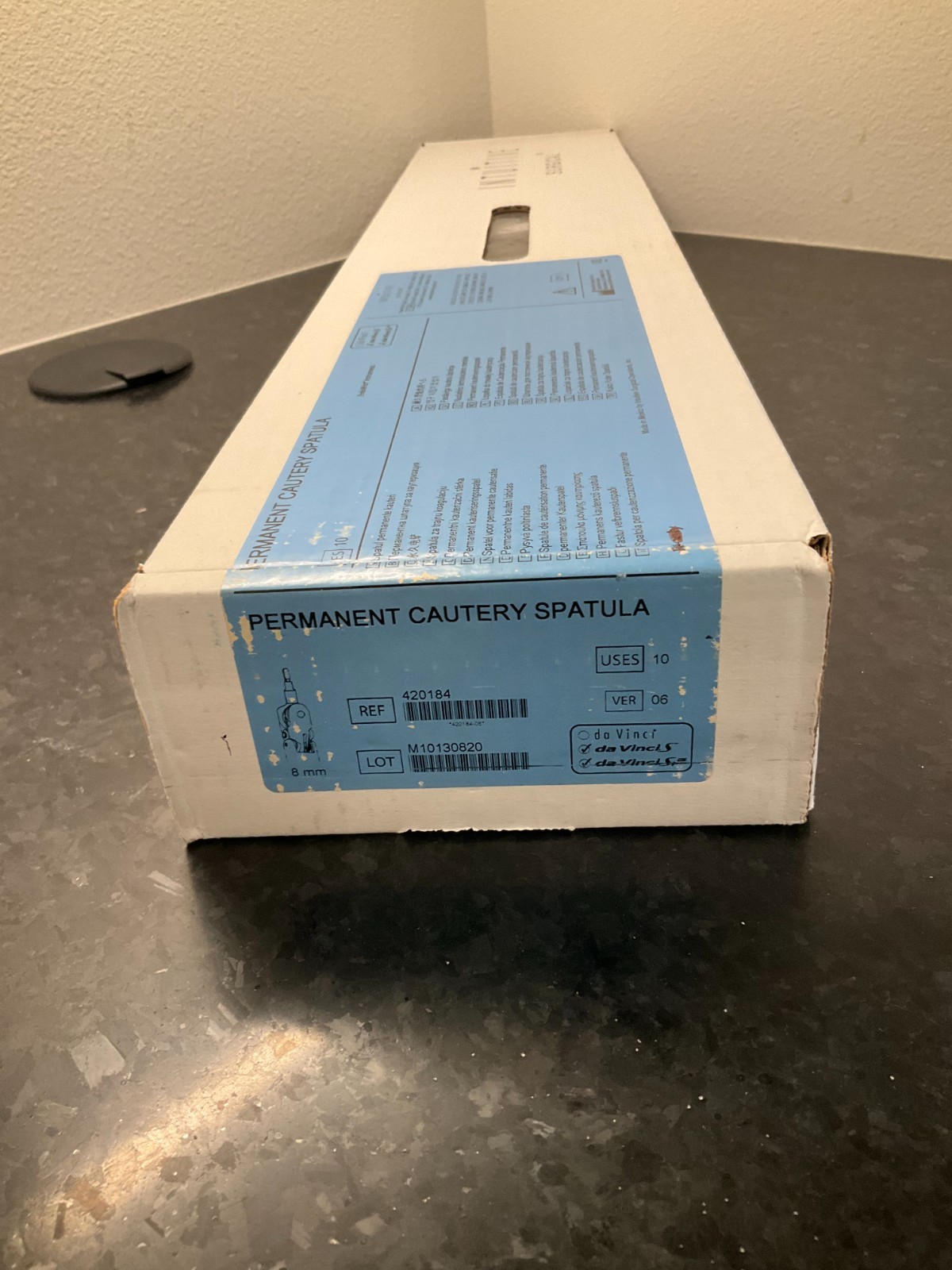 NEW SEALED Intuitive Surgical 420184 Da Vinci Permanent Cautery Spatula