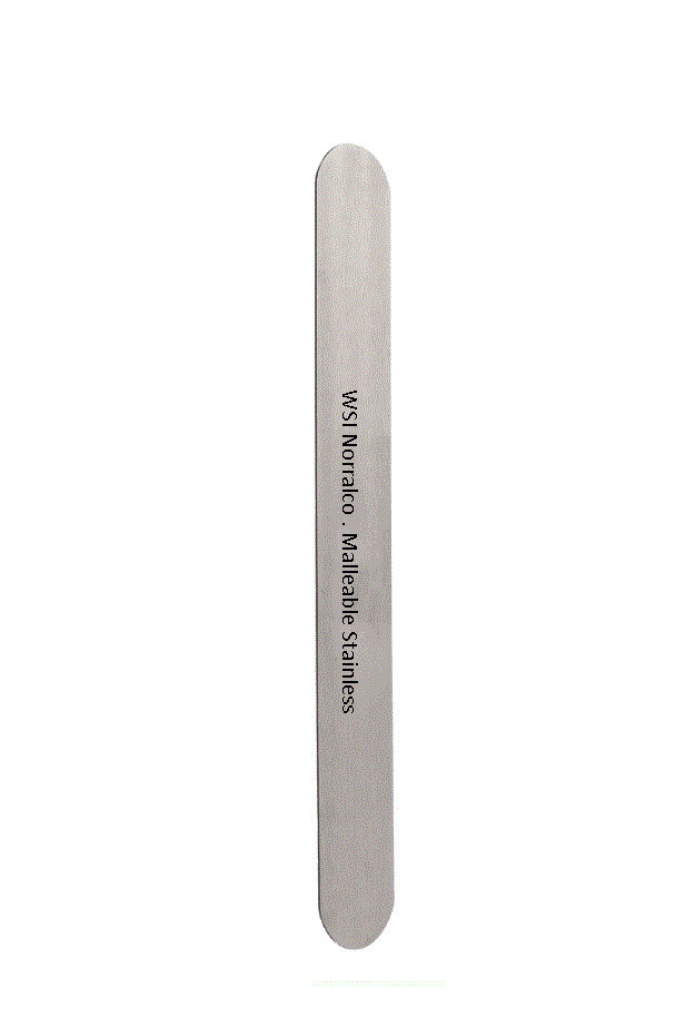 Ribbon Retractor, 6″, Double Ended, Malleable Stainless, 1/2″ Wide