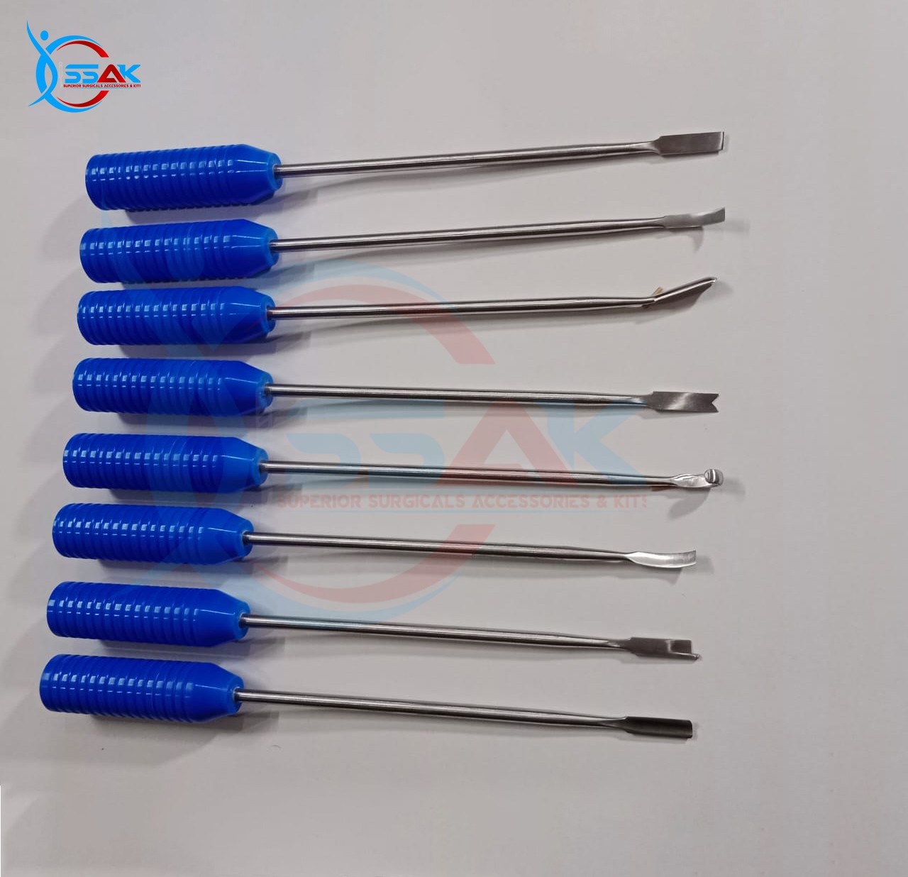 8 Pcs Set Of Cement Retractor Hip Surgery Orthopedic Instruments