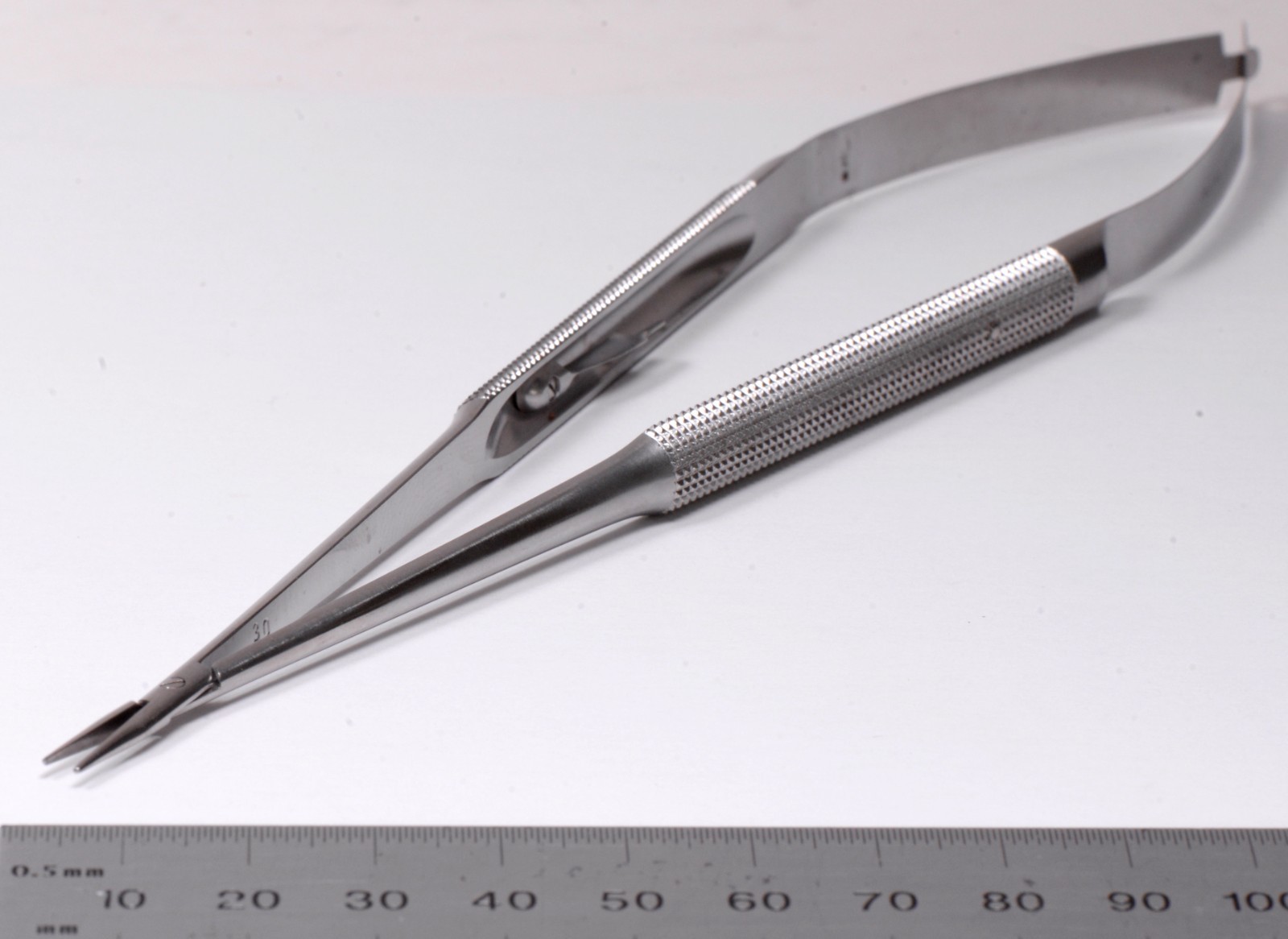 Pilling #35-7672 Micro Needle Holder 8¼” Straight Jaw Surgical Stainless Steel