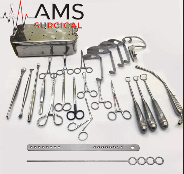 Tonsil Adenoid Surgical Instrument Set – 25 Pcs for Tonsillectomy Procedures