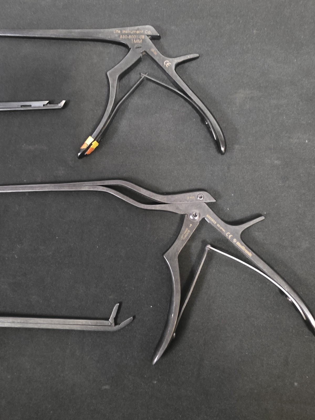Kerrison Ronguer Set (4) Neuro Spine 2mm, 4mm, 1mm, 2mm UP