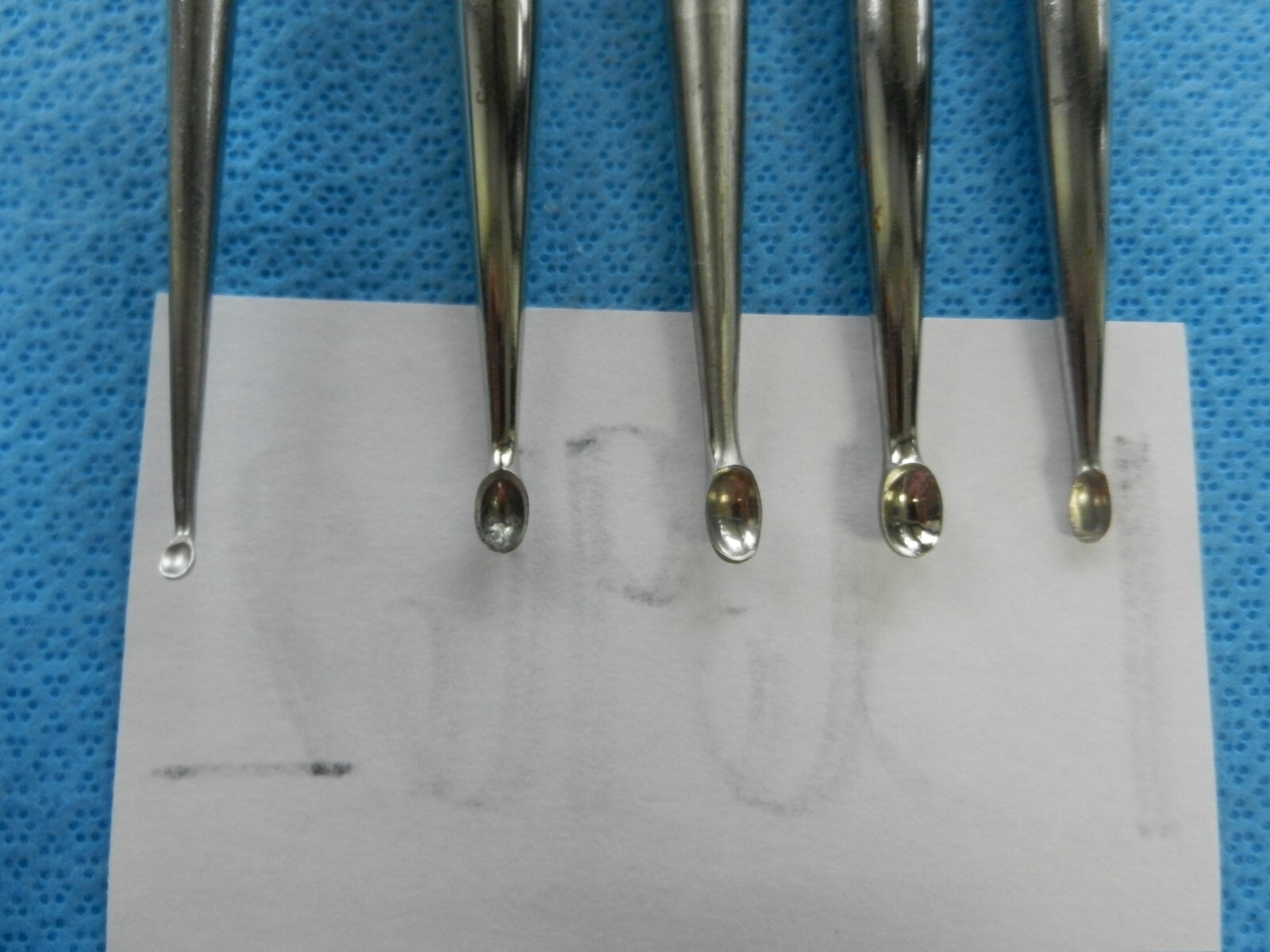 D6962 Codman Storz Orthopedic Spinal Curettes, Elevators, and Chisels