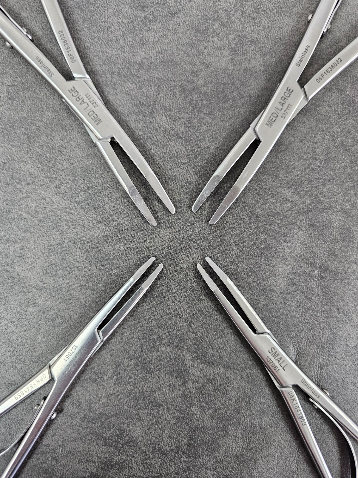 Horizon 2pc Med / Large 337111 & 2pc Small 137061 Open Ligating Clip Appliers