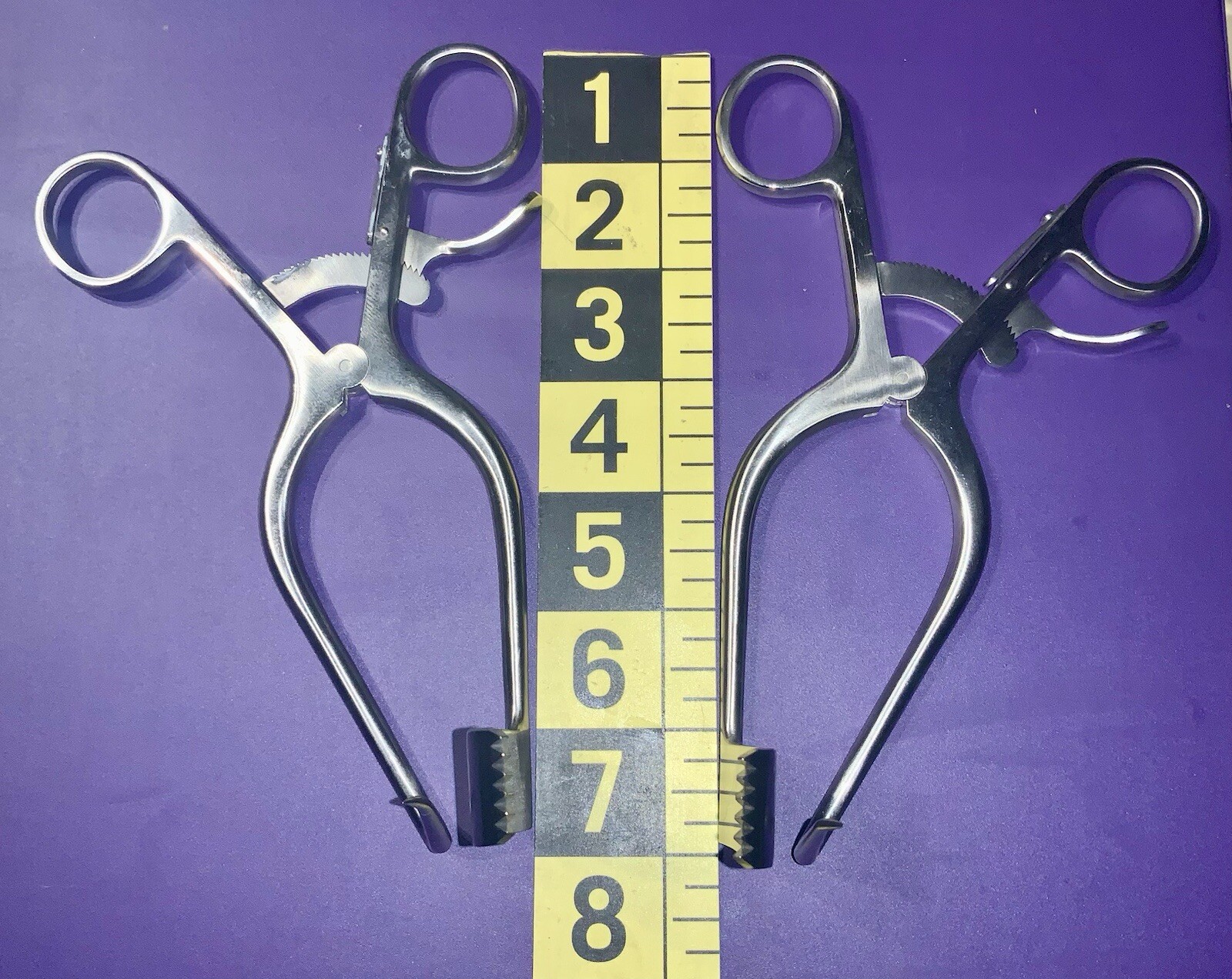 Lot Of 2 Williams Disectomy Retractors: Jarit 290-332 +290-333 (L+R)