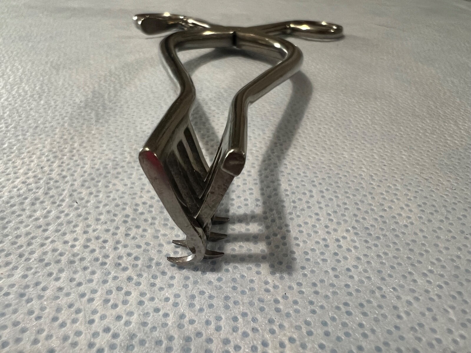 Zimmer 3045-02 Straight Weitlaner Retractor 3X4 Blunt Prongs 7-1/2″ Length