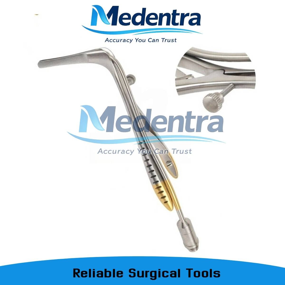 Cottle Nasal Speculum 60mm With Fiber Optic Plastic Surgery Instruments