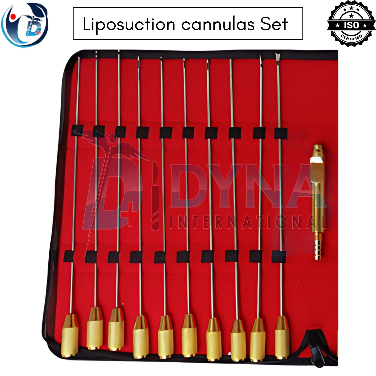 Liposuction cannulas Set of 30 pcs plastic surgery instruments