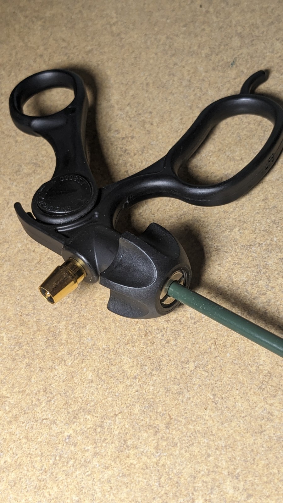 Encision ES6000, Slide Lock Handle, Rotatable Reliable scissors Laproscopic tool