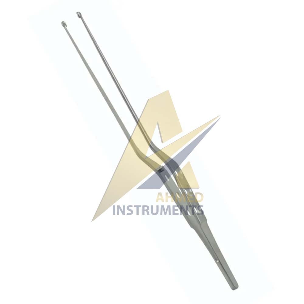 Tumor Grasping Yasargil Bayonet Forceps Neurosurgical Instruments 5mm Cup 8”