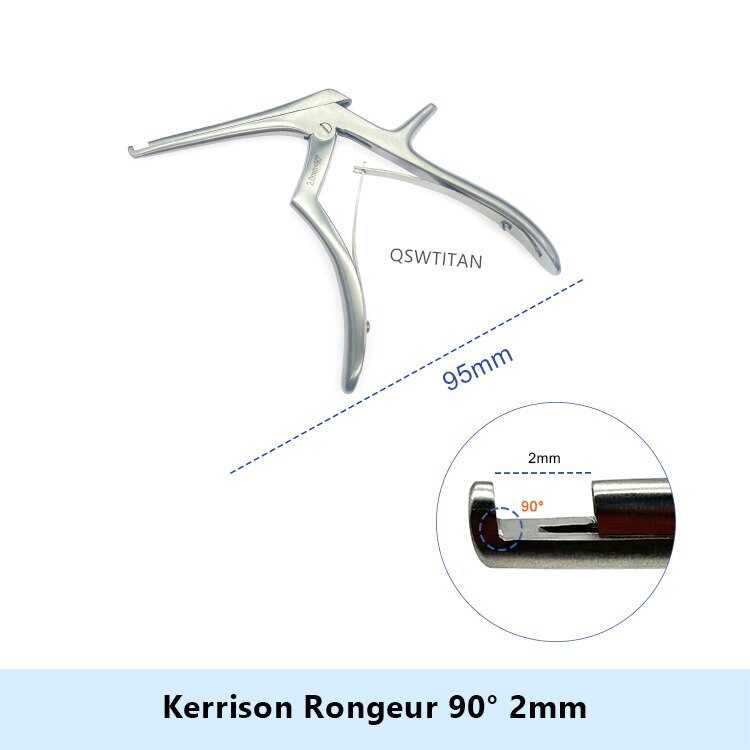 Kerrison Rongeur Mastoid Process 90°120° Orthopedic Ophthalmic Surgical Tool 1pc