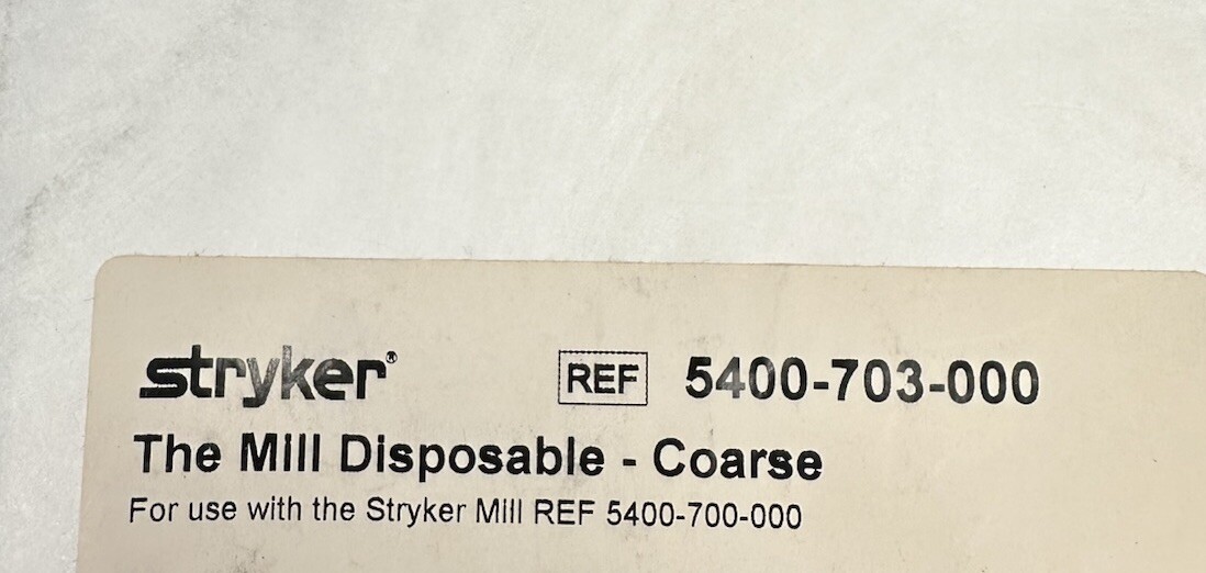 STRYKER 5400 703 000 X3