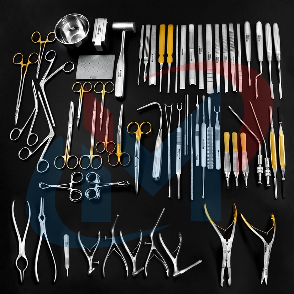 Complete Rhinoplasty Instruments Set of 69 Pcs (Nose Job Surgery Kit)