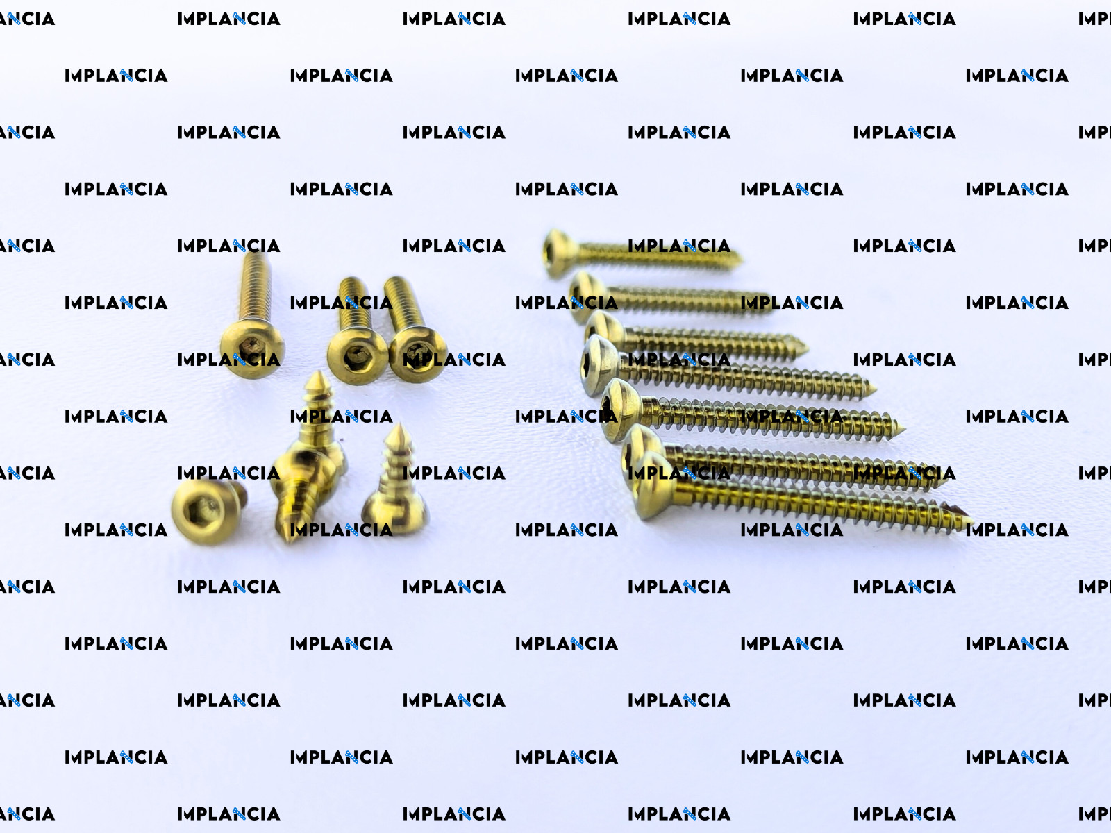 3.5mm Self Tapping Cortex Screws Assorted Length 16-30mm 80 Pcs Titanium Set