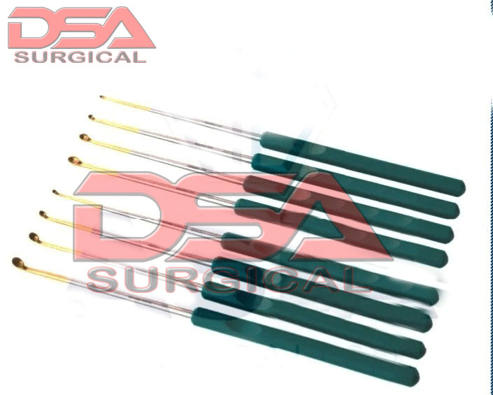 Spine Bone Curette 8PCS Set Surgical Orthopedic Excellent Quality