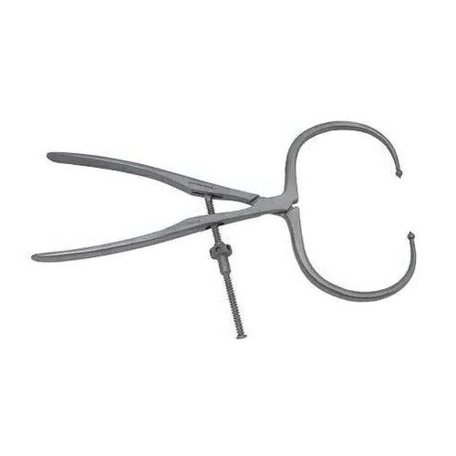 Orthopedic Pelvic Periarticular Bone Clamp Reduction Forceps Ball Tip(12 INCH)