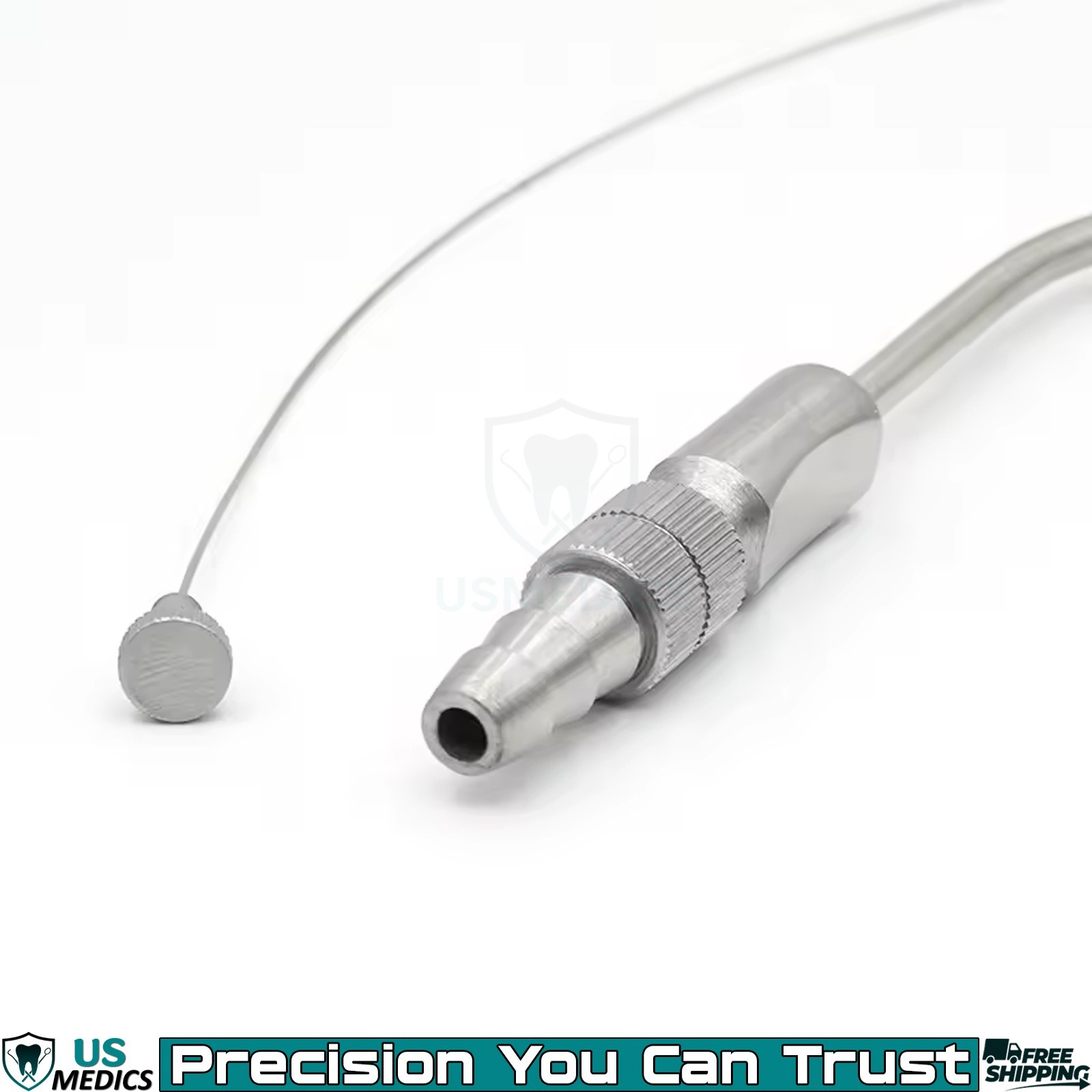 Surgical Frazier Suction Tube 2mm ENT Neurosurgery Instrument Medical Tool New