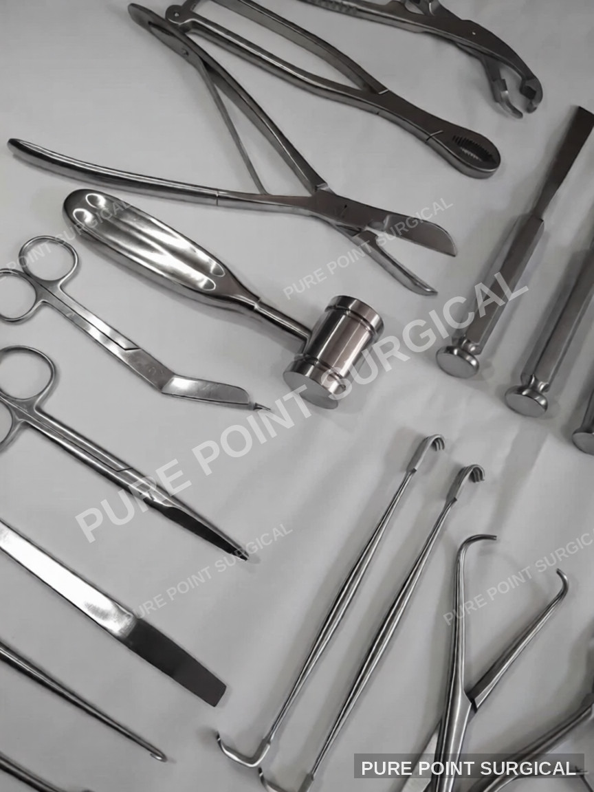 Orthopedic Surgery Instruments Set 25Pcs Surgical Kit German Stainless Steel