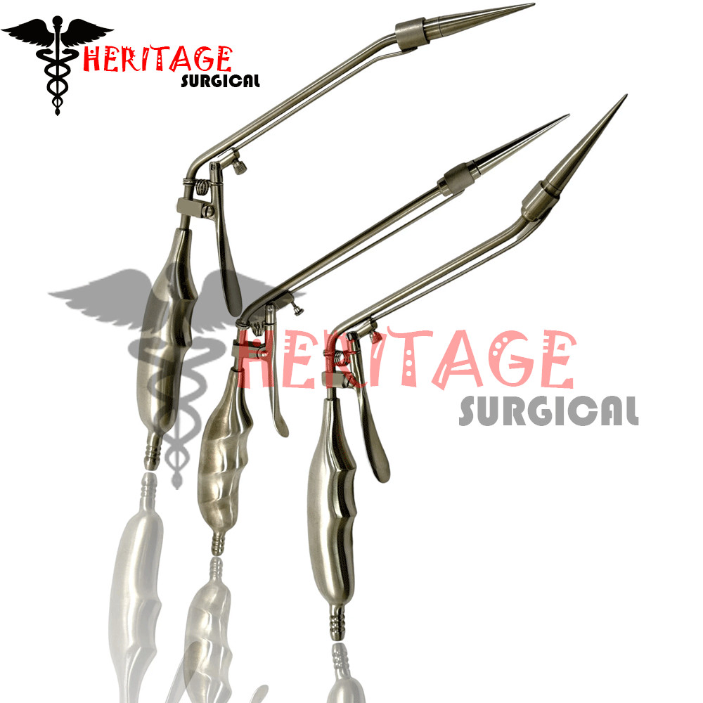 German Premium Grade Hemorrhoid Suction Ligator Rectal Surgical Instruments