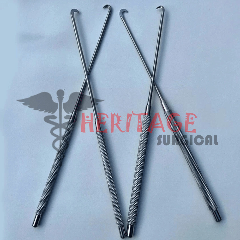 Arthroscopy Hook Knife 3mm & 5mm 4 PCs Set German Steel Arthroscopic instruments