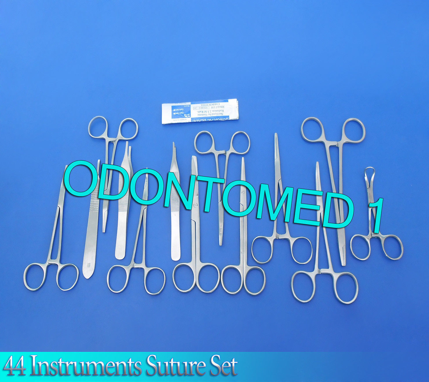 44 INSTRUMENTS SUTURE SET KIT SURGICAL VETERINARY DS-779
