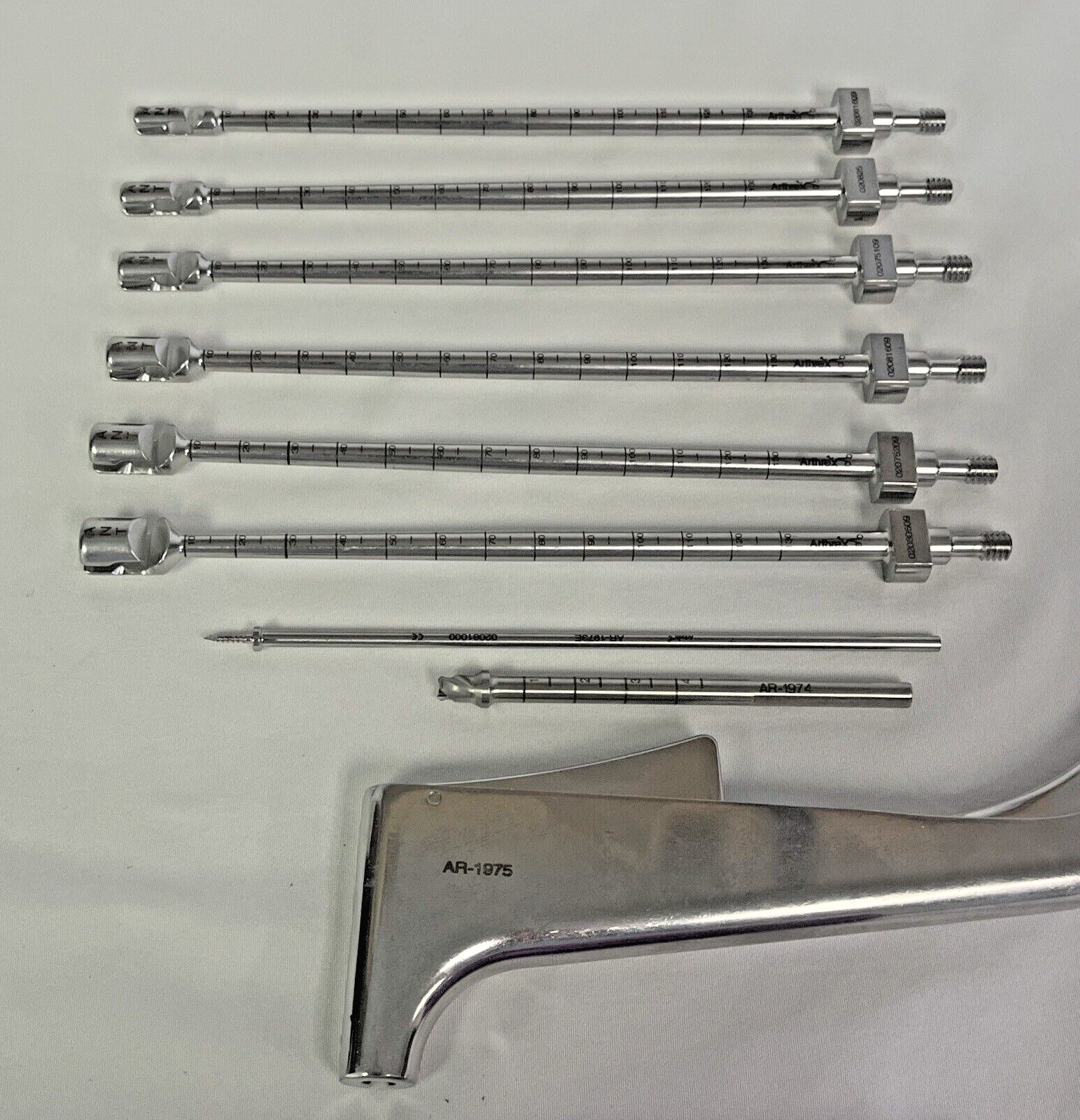 Arthrex AR-1975 Surgical Orthopedic Arthroscopic Transfix II ACL Instrument Set