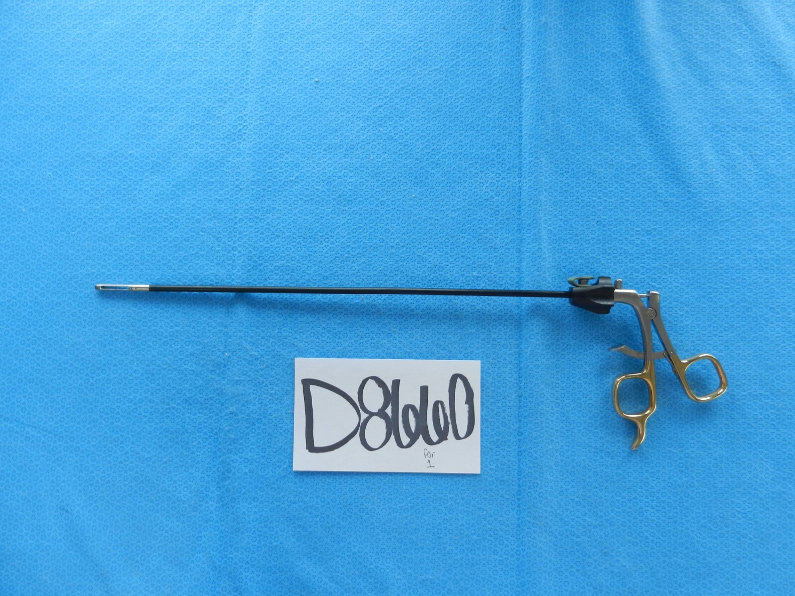D8660 Snowden Pencer Fundus D Jaw Bullet Nose Grasper 5mm x 32cm 90-3009
