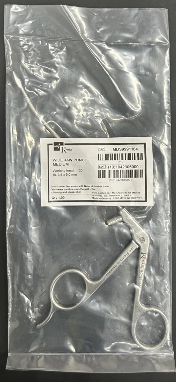 Medline konig Wide Jaw Punch Medium Working Length 3.5 x 5.0 mm, MDS9991164