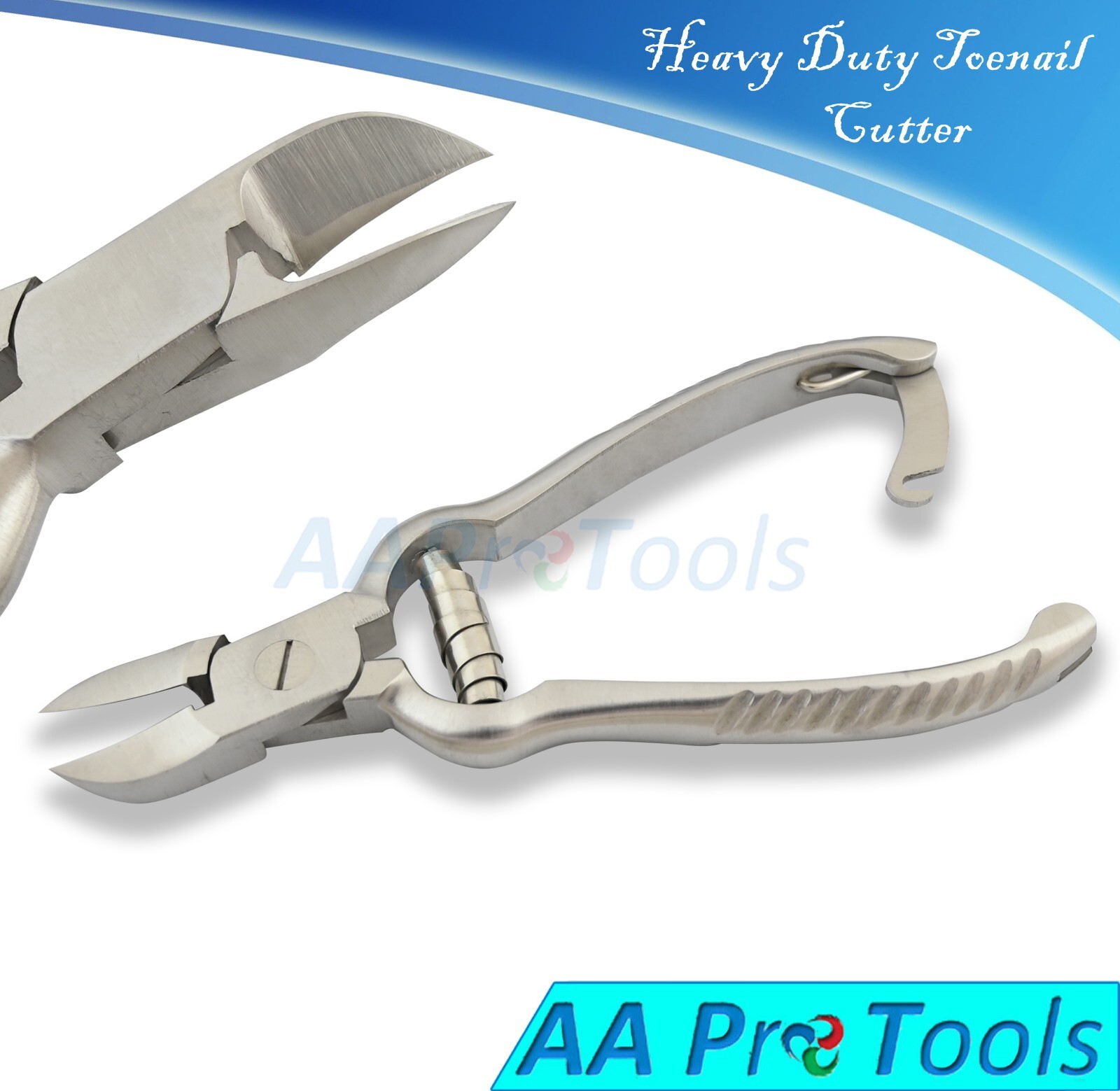 Podiatrist Ingrown Toenail Clippers for Thick Nails – 5.5″ Heavy Duty With Lock