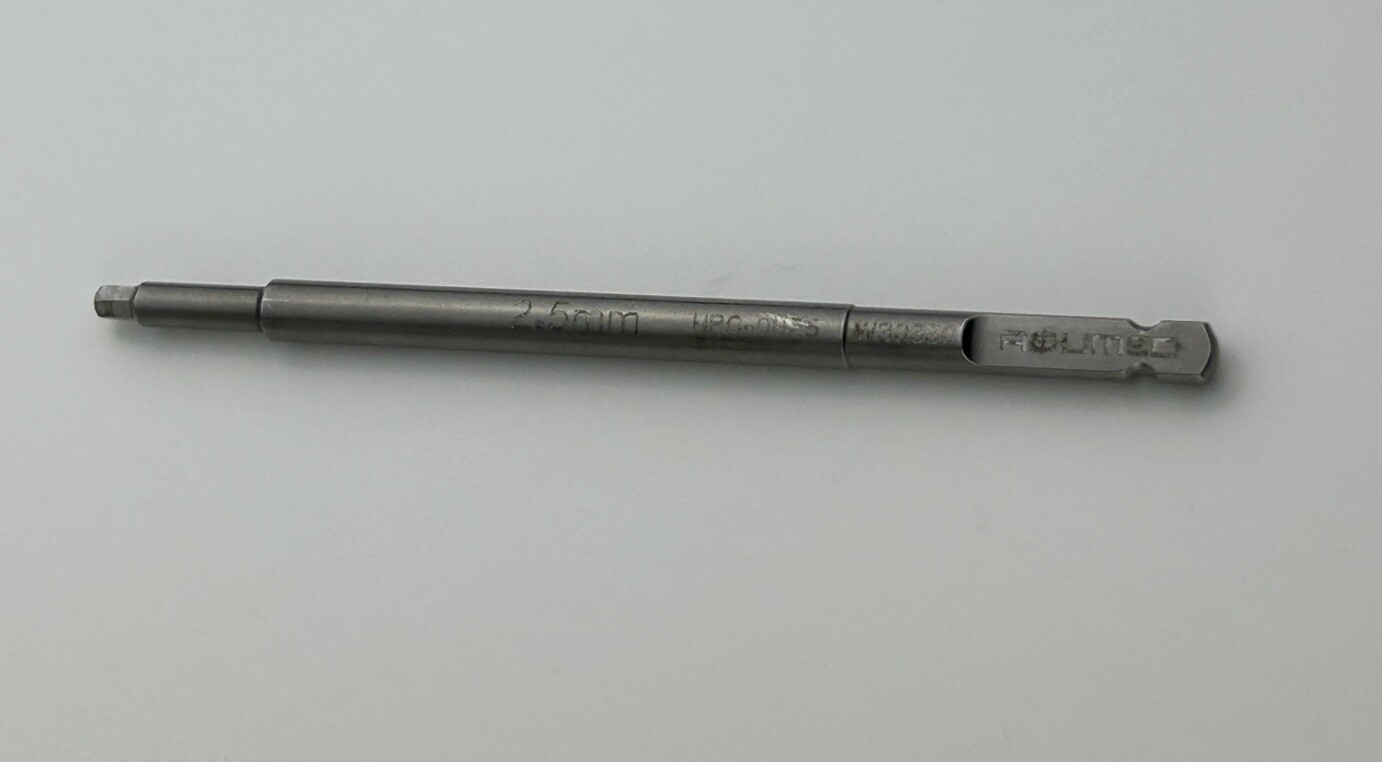 ACUMED HPC-0025 Hex Driver 2.5mm Quick Release Overall Length 85mm