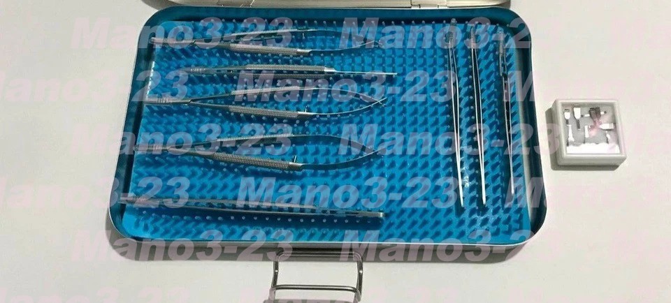 Hand Surgery Basic Set of Micro Surgical Instruments with Case Micro Surgery Set