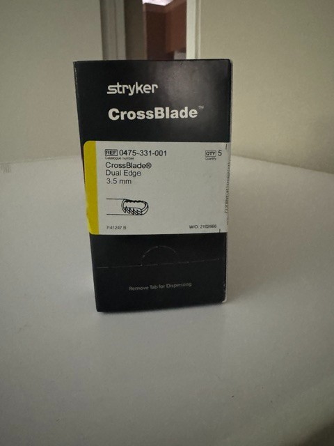 stryker shaver blade