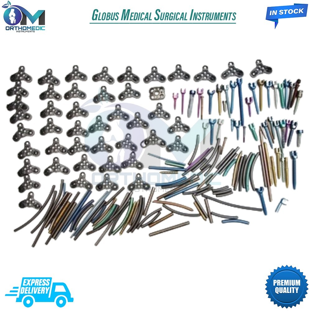 Assorted Lot of Globus Medical Surgical Instruments