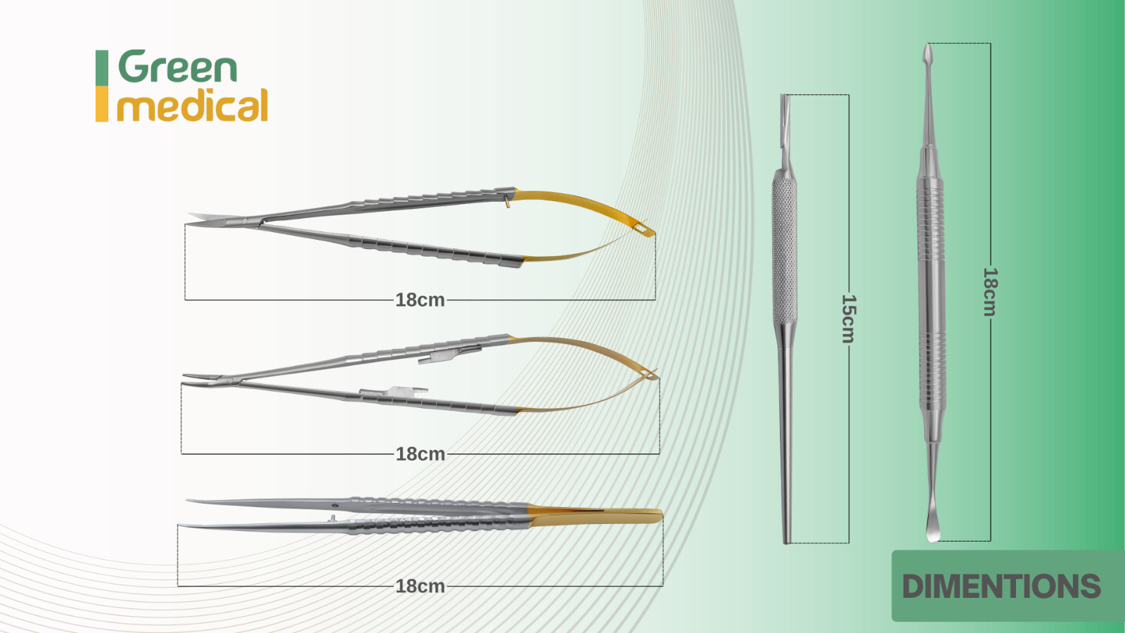 Micro Surgery Set Medical Surgical Instruments German Grade Stainless Steel