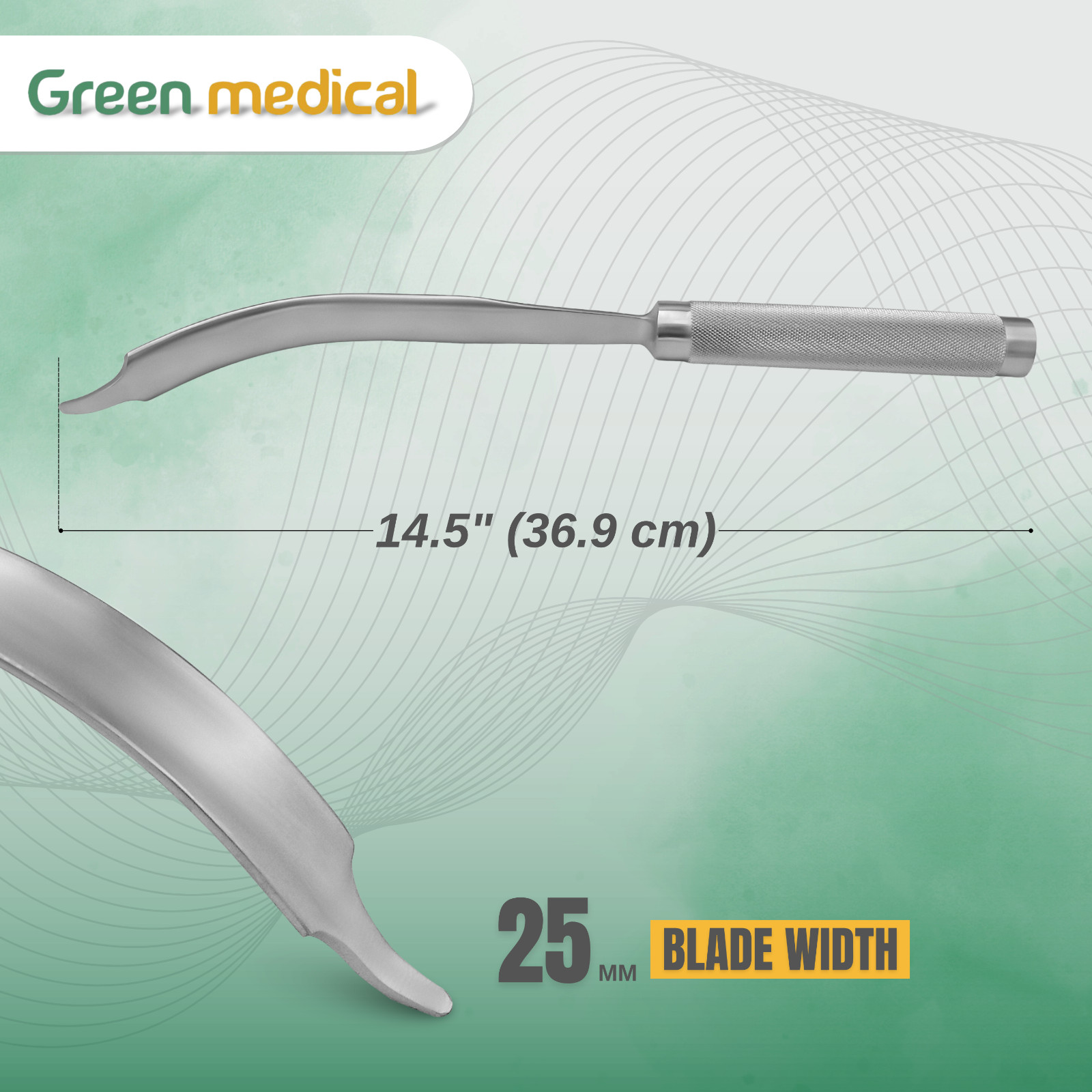 Modified Deep Hohmann Retractor Orthopedic Surgical Instrument – German Steel