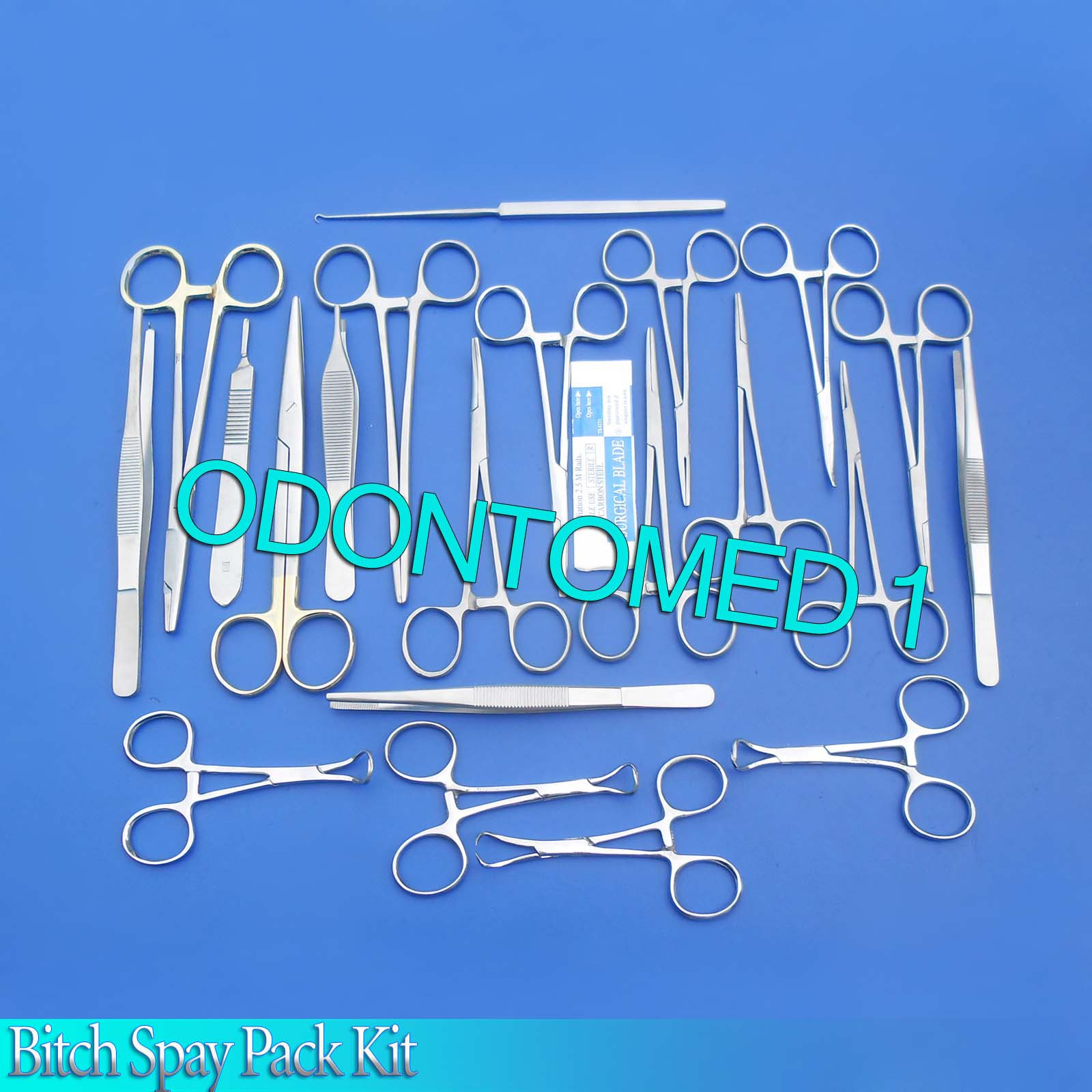 BITCH SPAY PACK KIT Surgical Veterinary Instrument,ODM-0080