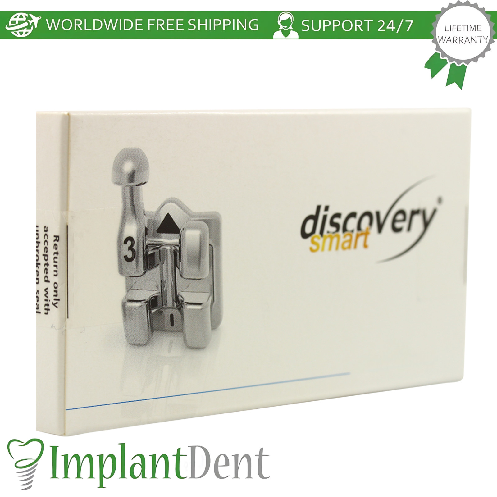 MBT Dental System Discovery Smart Brackets Kit 20pcs Crooked Teeth Correction