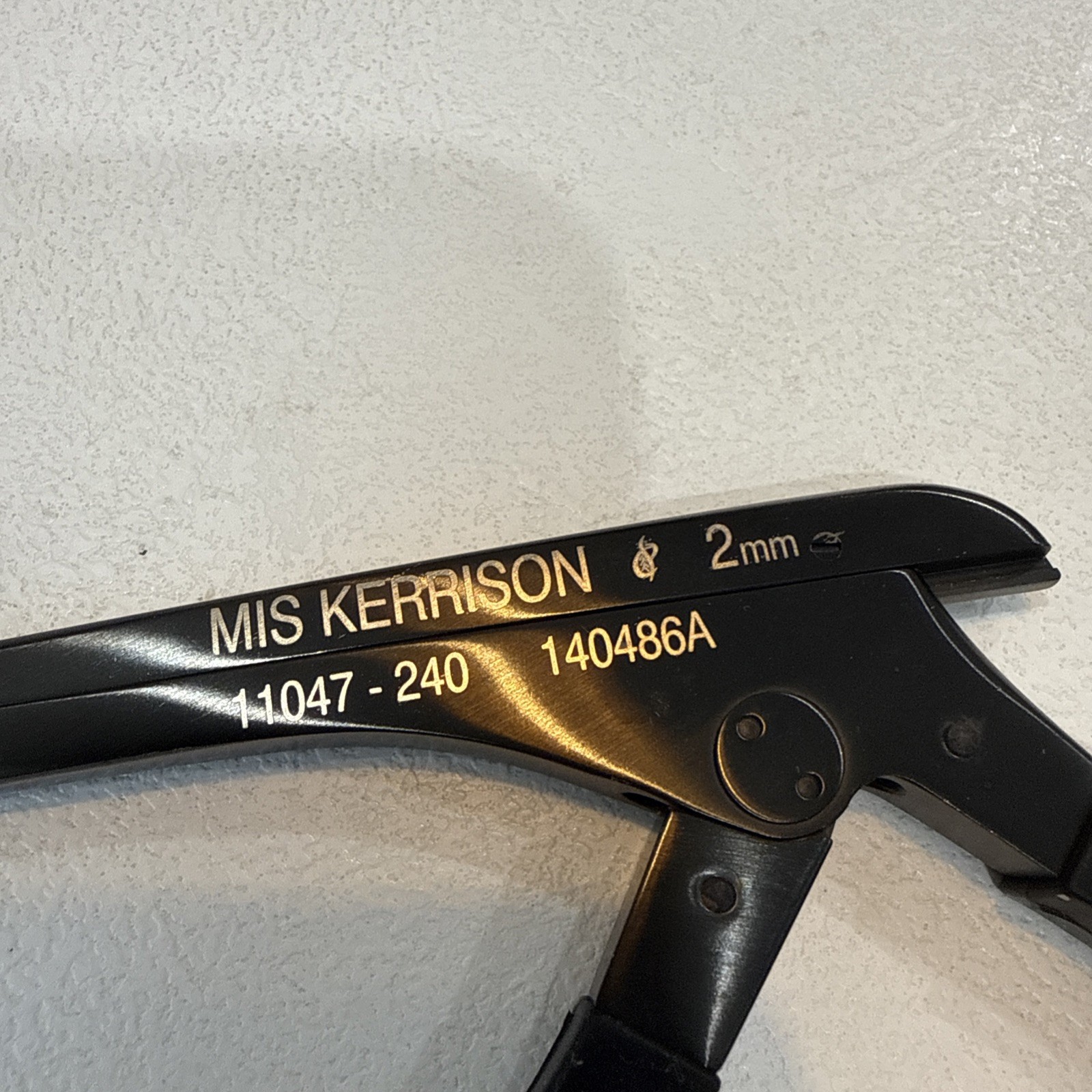 Spinal Elements MIS Kerrison 2mm 11047-240 45 Degree Orthopedic Instruments