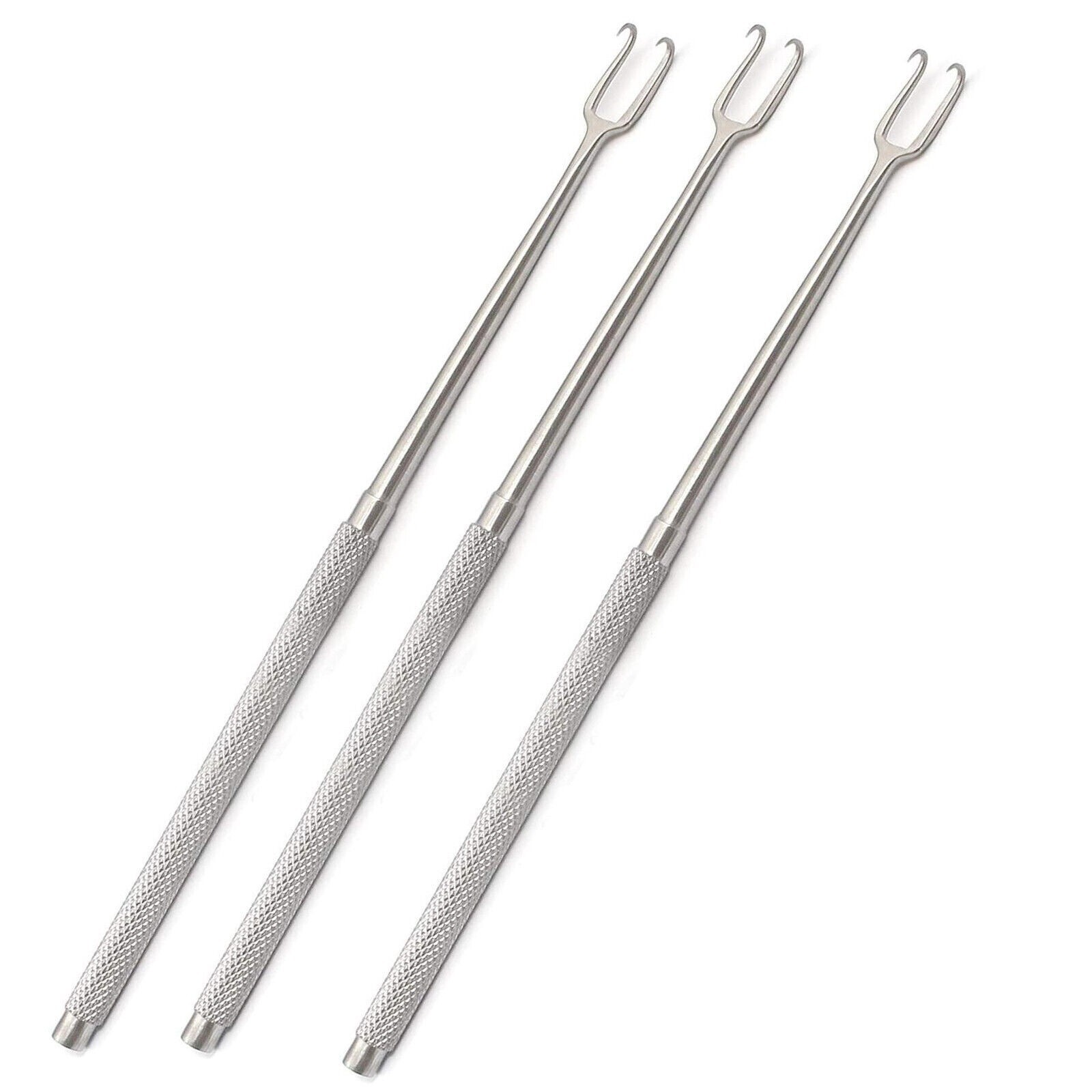 3 PC Joseph Skin Double Hook 5mm Sharp Prongs 6.25 Retractor Surgical Instrument