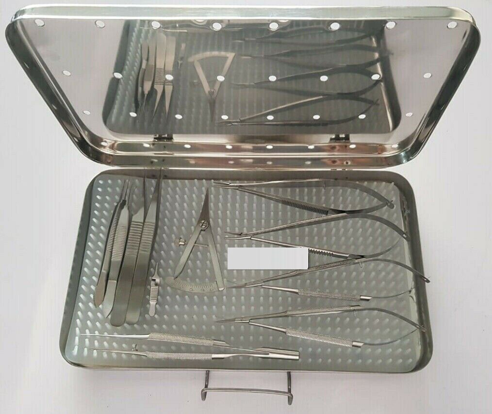 Micro Surgery Instruments Set, Micro Needle Holder, Scissors Micro instruments i