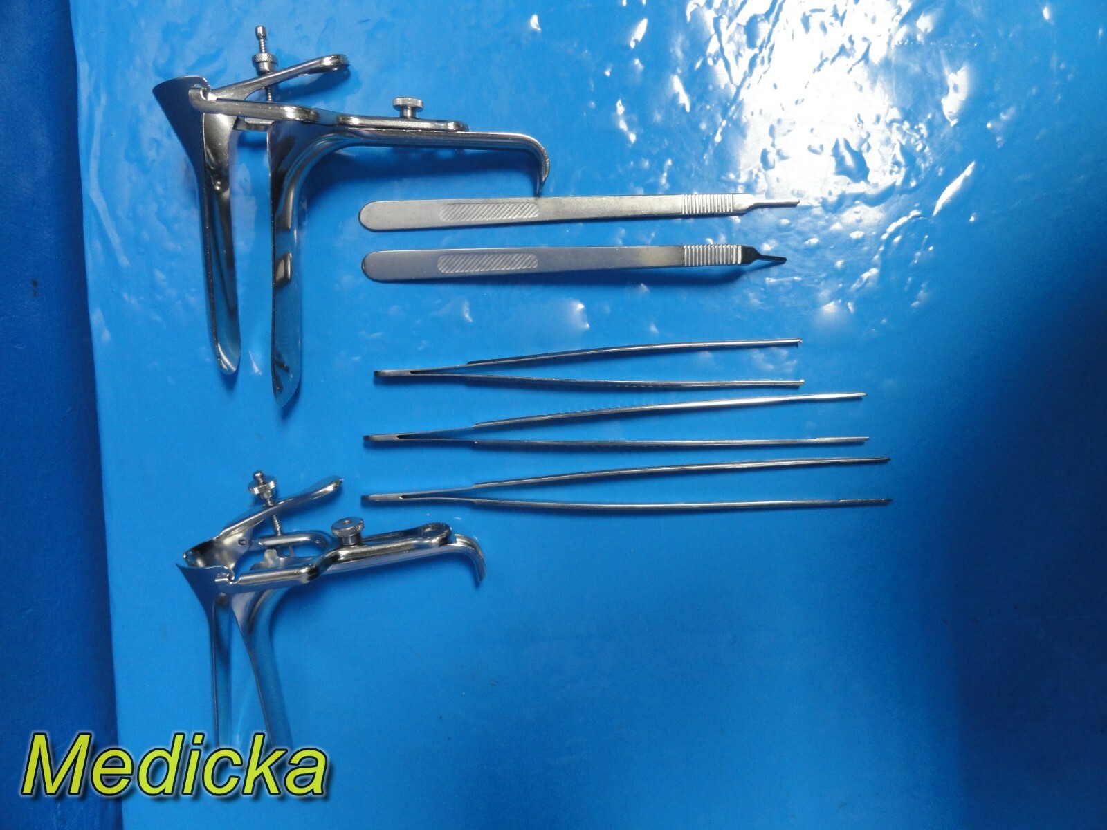 Jarit COMPLETE PROFESSIONAL D&C Tray Surgical Instruments W/ Carrying Case~22187