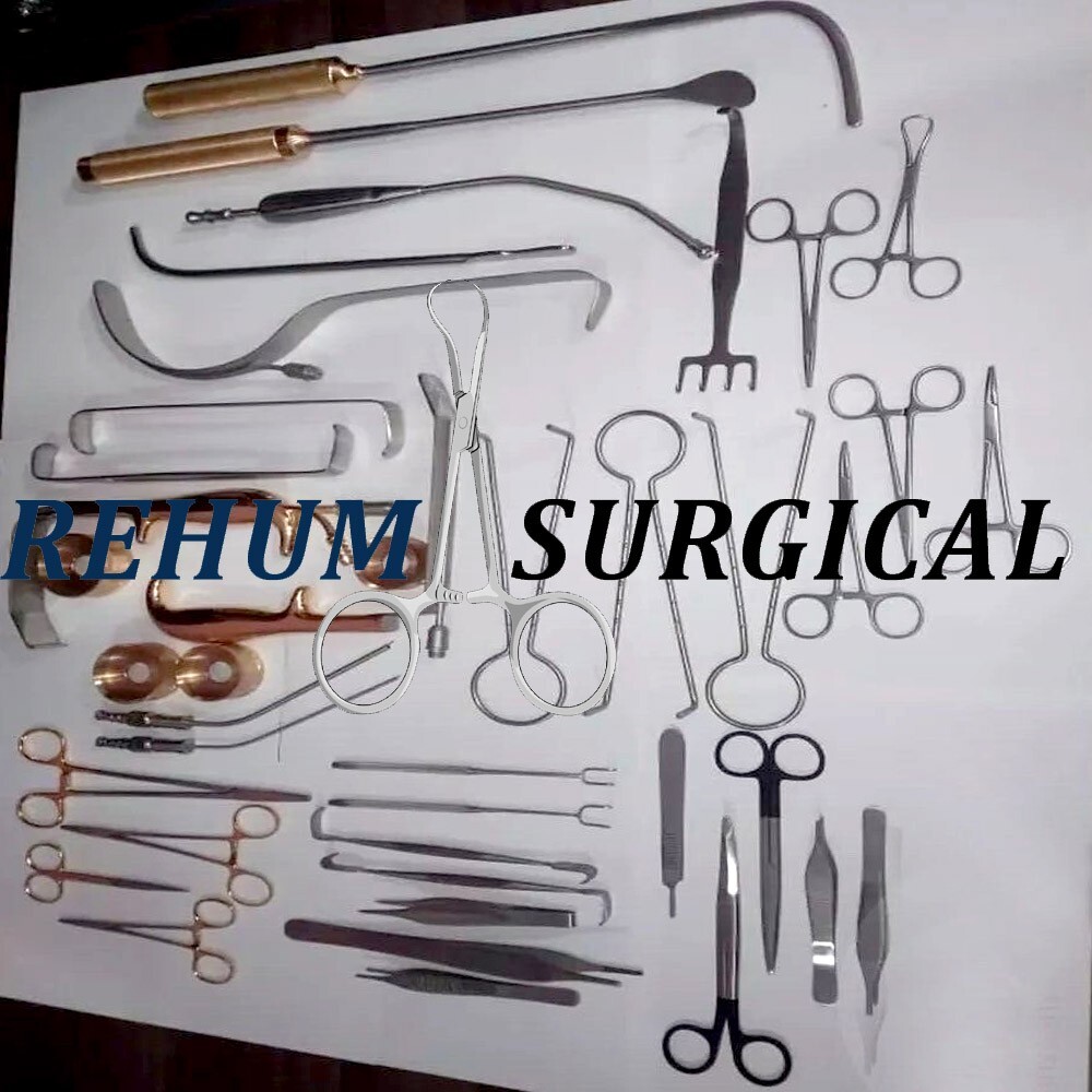 Breast Augmentation Plastic Surgery, Set Of 38 Pcs Surgical Instruments