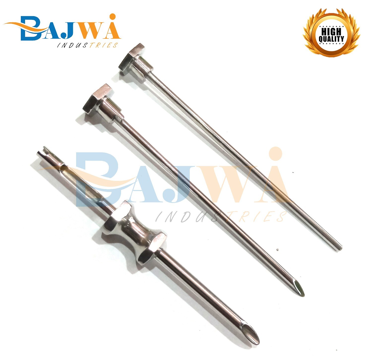 Set Of 5 HRT Trocar 3.5 mm Cannula & Obturator 3 Pcs