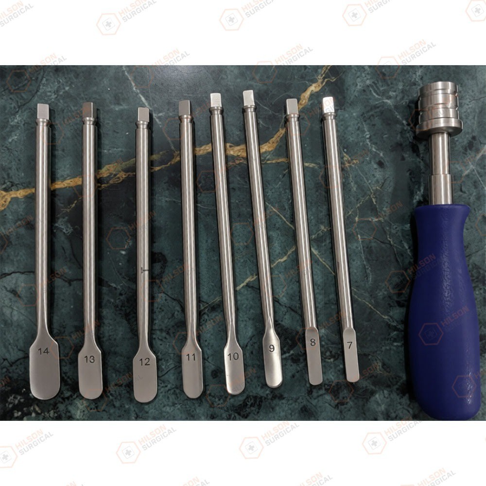 Spine Disc Distractor With Coupling Handle 7mm to 14mm Surgery Surgical Instrume
