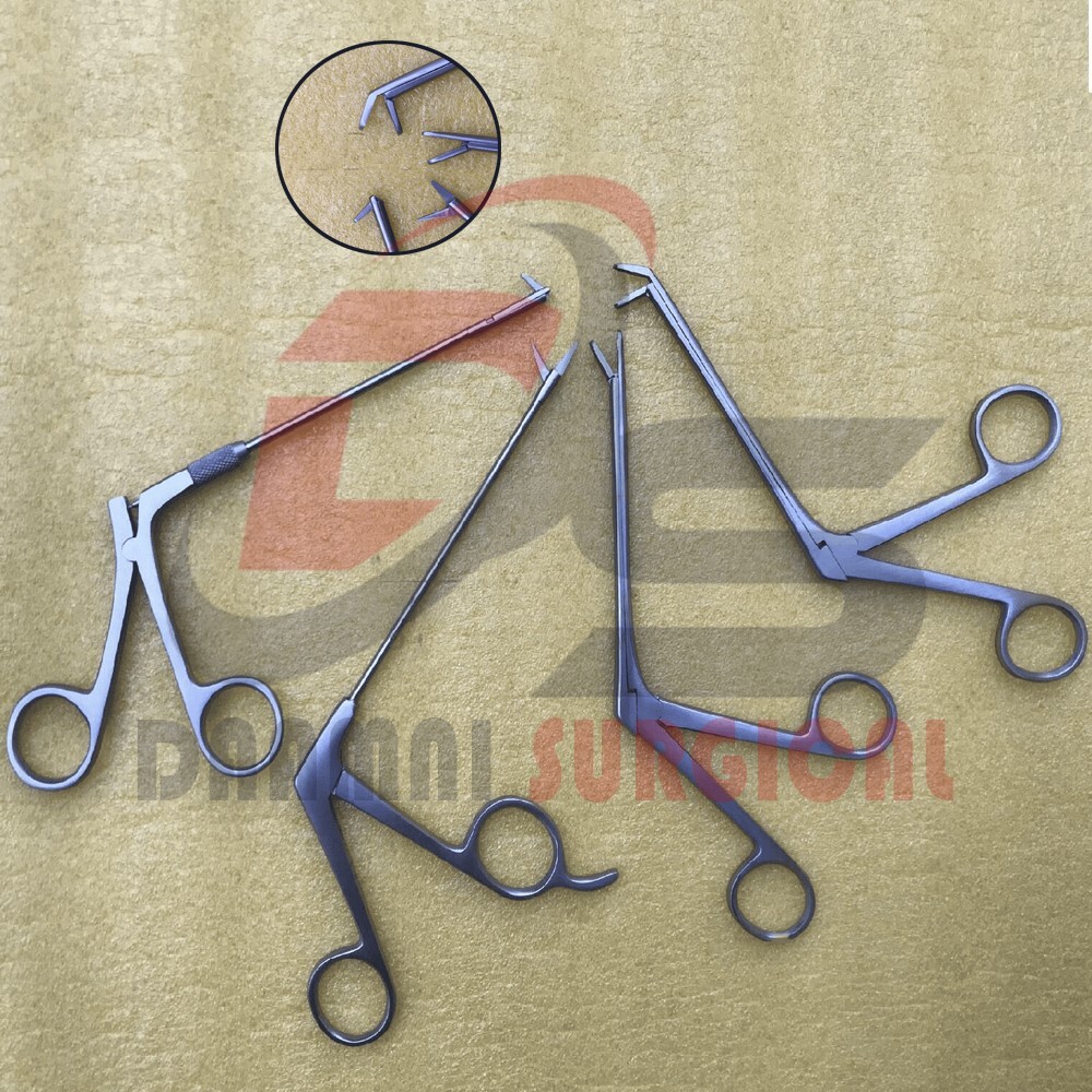 Fess Instrument 4 Pcs Set Endoscopic Sinus Surgery Advanced ENT Instrument Set