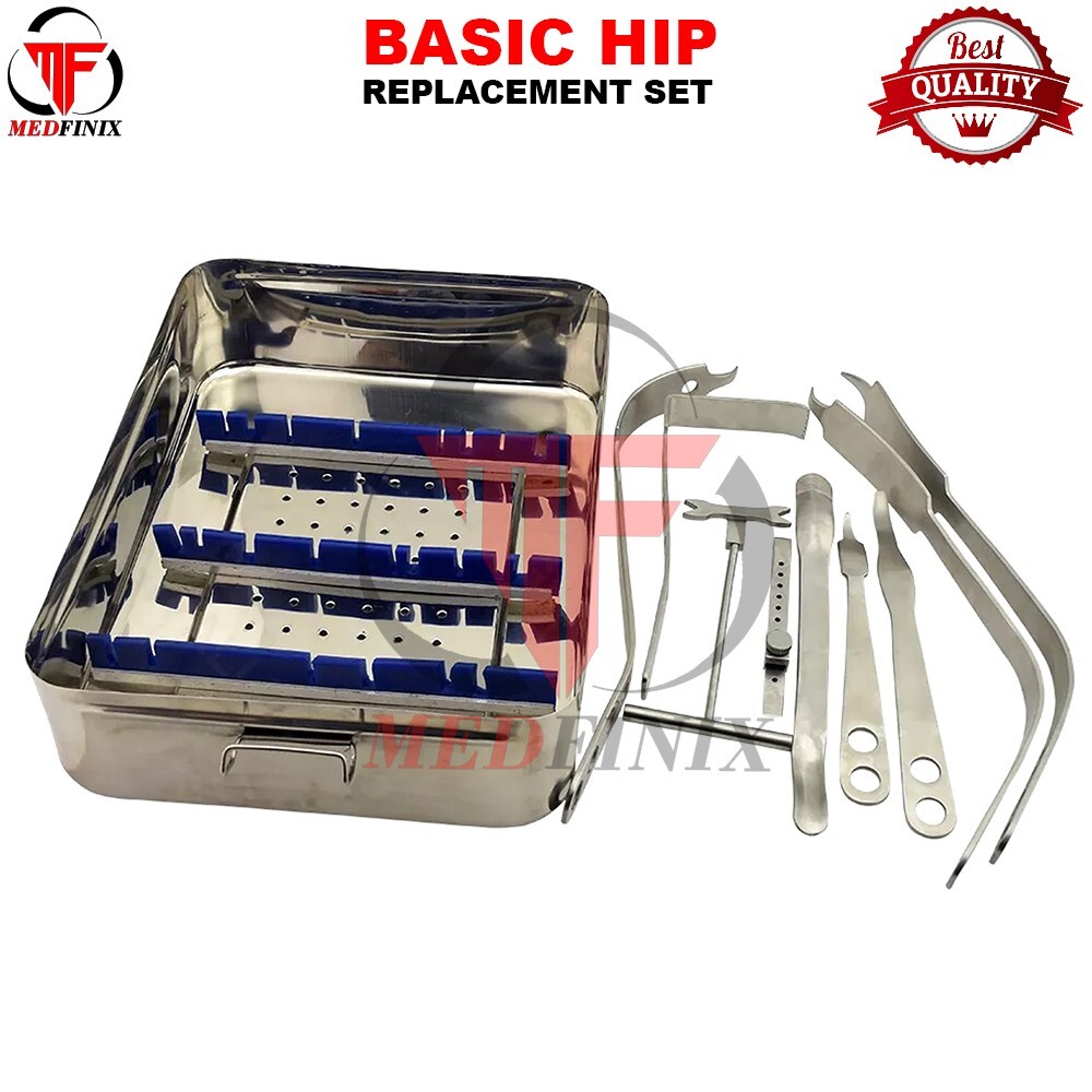Basic Hip Replacement Surgery Instrument Set Hip joint Hip Retractors Orthopedic