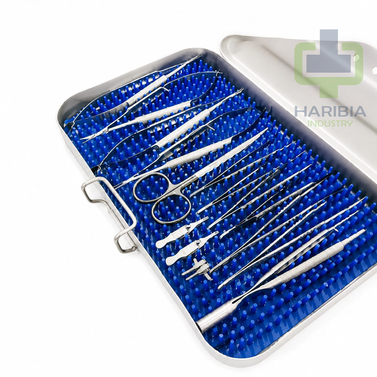 Basic Hand Surgery Set of Micro Surgical Instruments With case