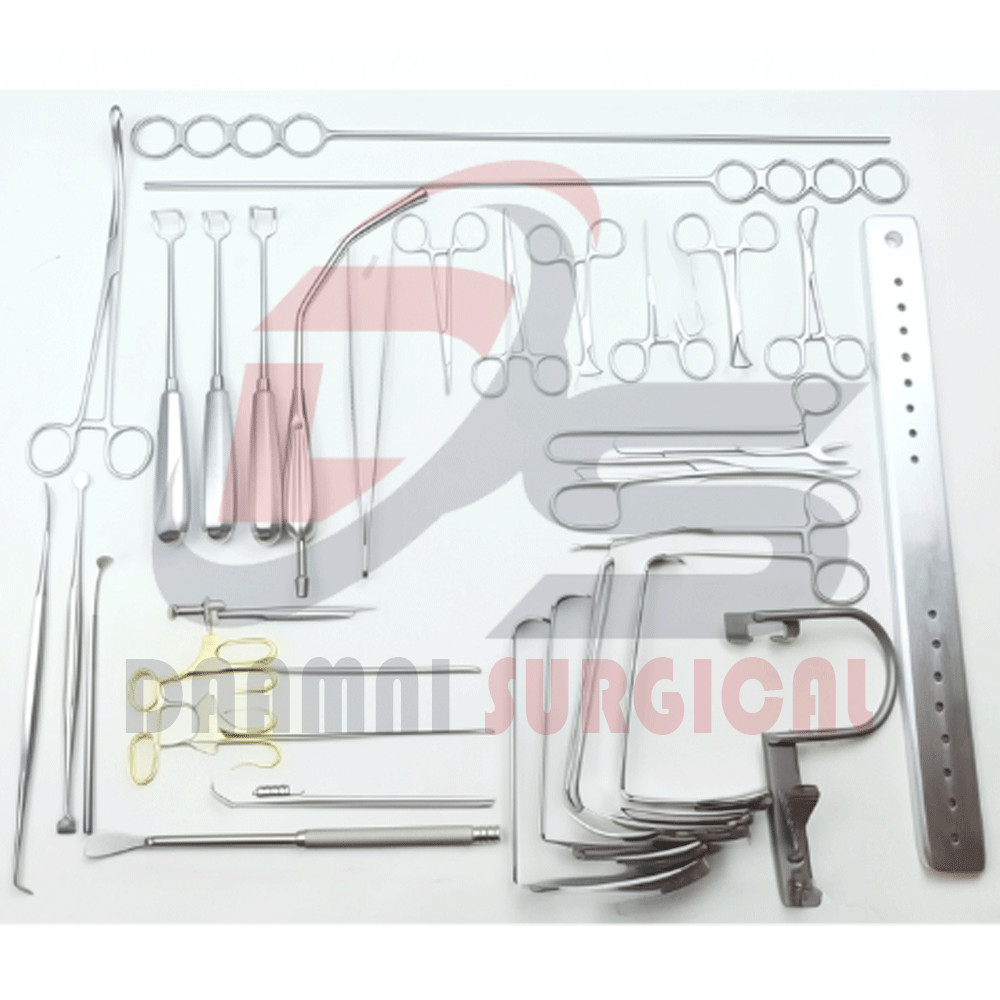 Tonsillectomy & Adenoidectomy Surgical Instruments Set | 36 Pcs with Box | ENT